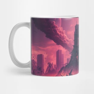 Apocalyptic City Ruins Mug